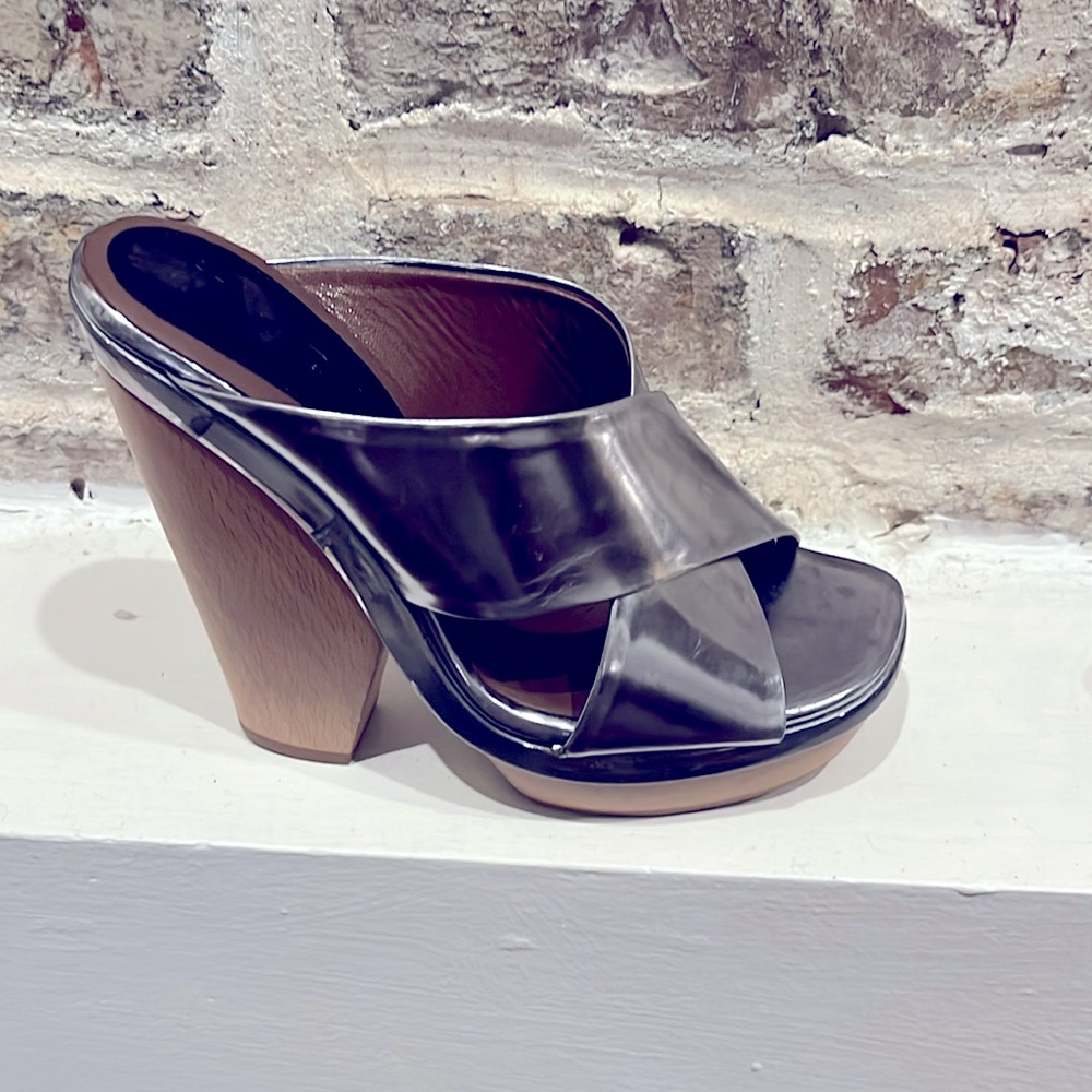 Metallic silver Marni platform - Picture 3 of 9